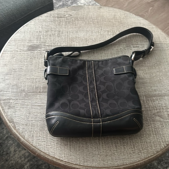 vintage coach hobo baguette bag - Picture 2 of 3